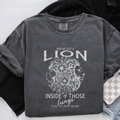 You've got a Lion in Your Lungs Christian Worship T-Shirt