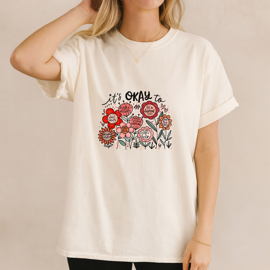 Positivity Floral Tee