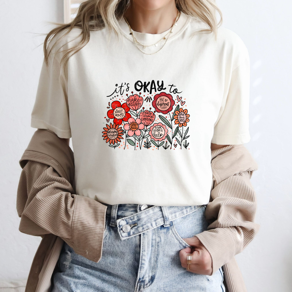 Positivity Floral Tee