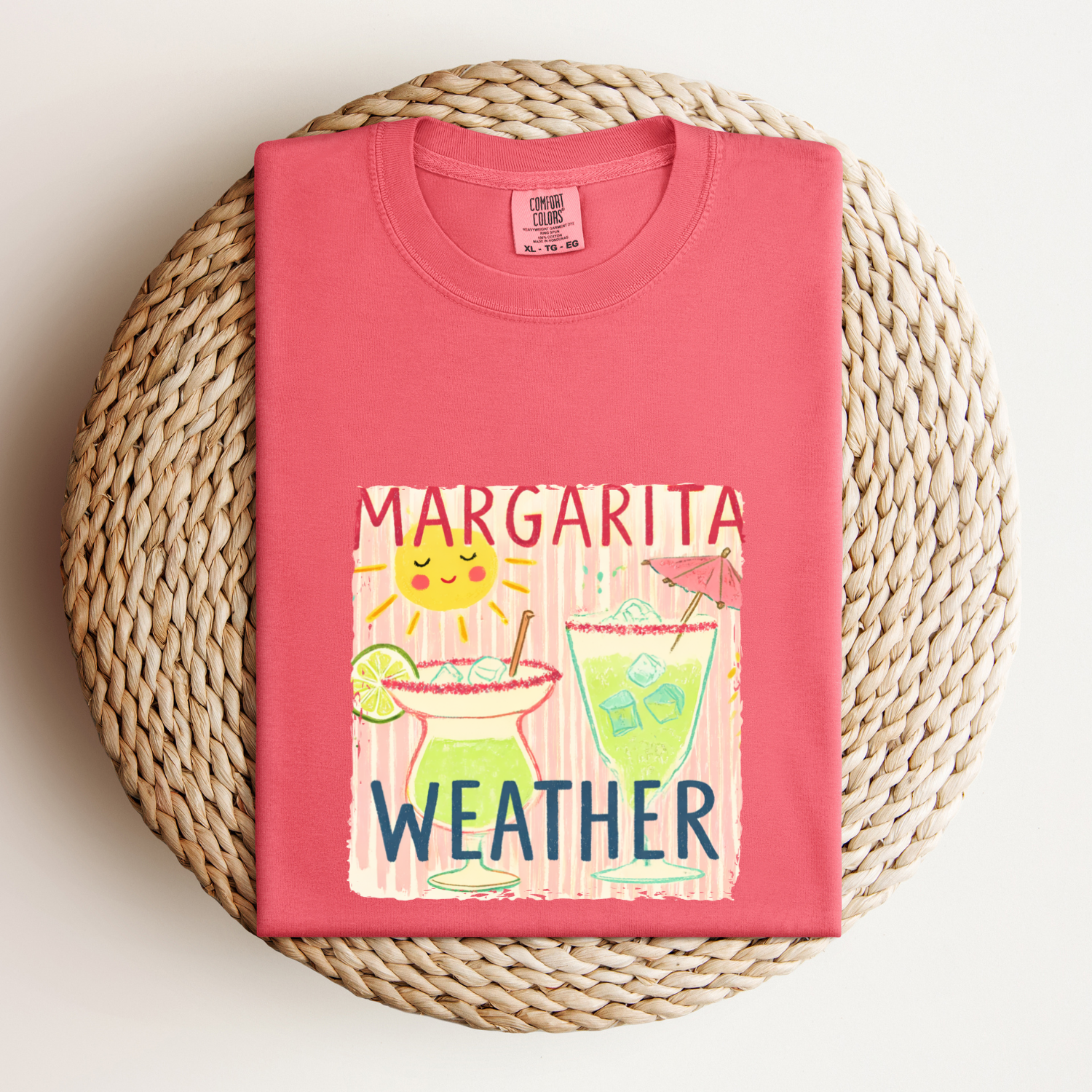Margarita Weather Comfort Colors Summer Tee