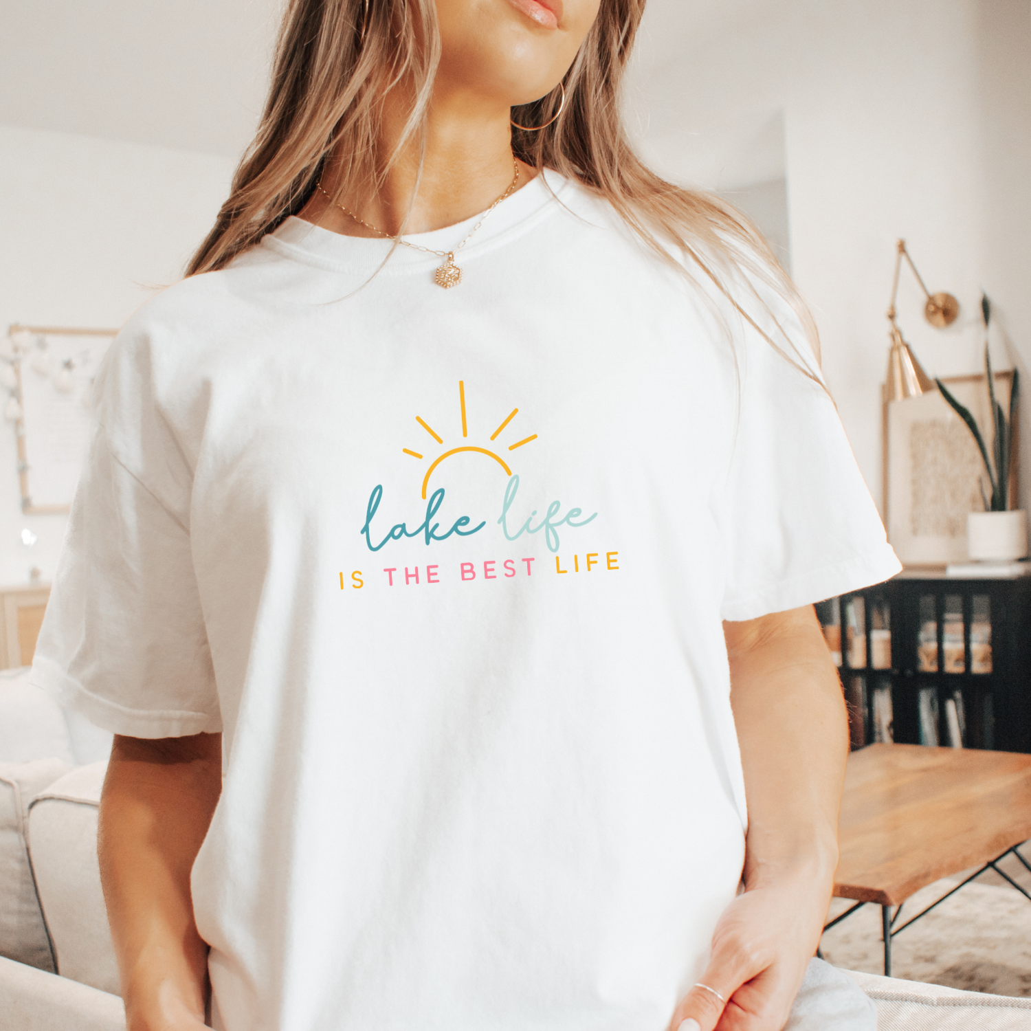 Lake Life is the Best Life Summer Tee