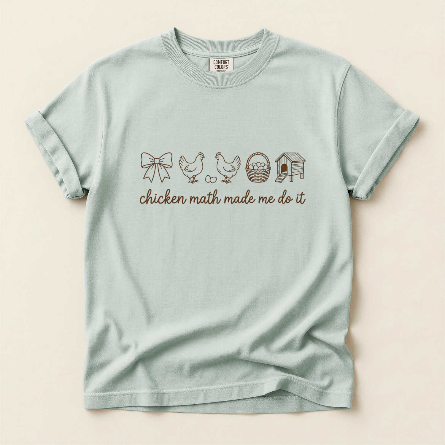 Chicken Math Homestead Tee