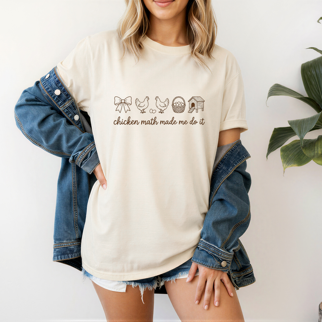 Chicken Math Homestead Tee