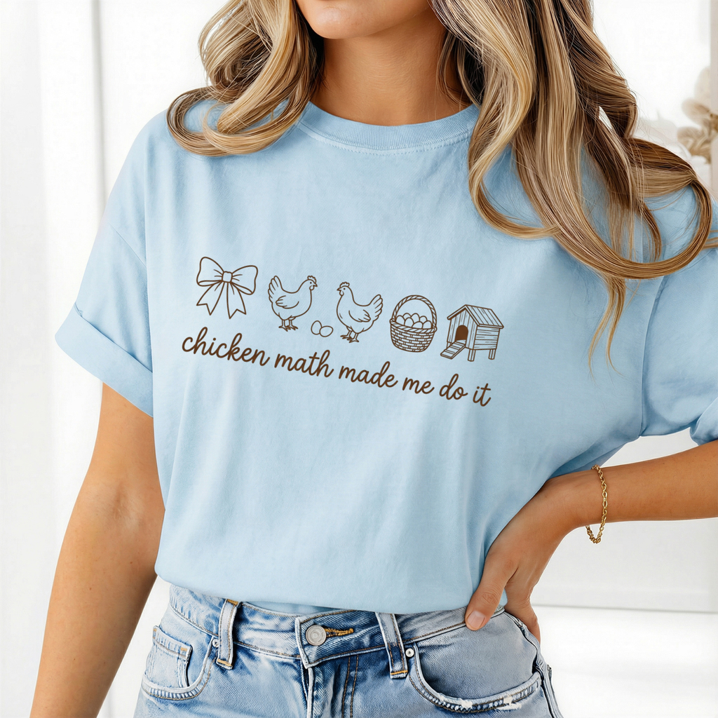 Chicken Math Homestead Tee
