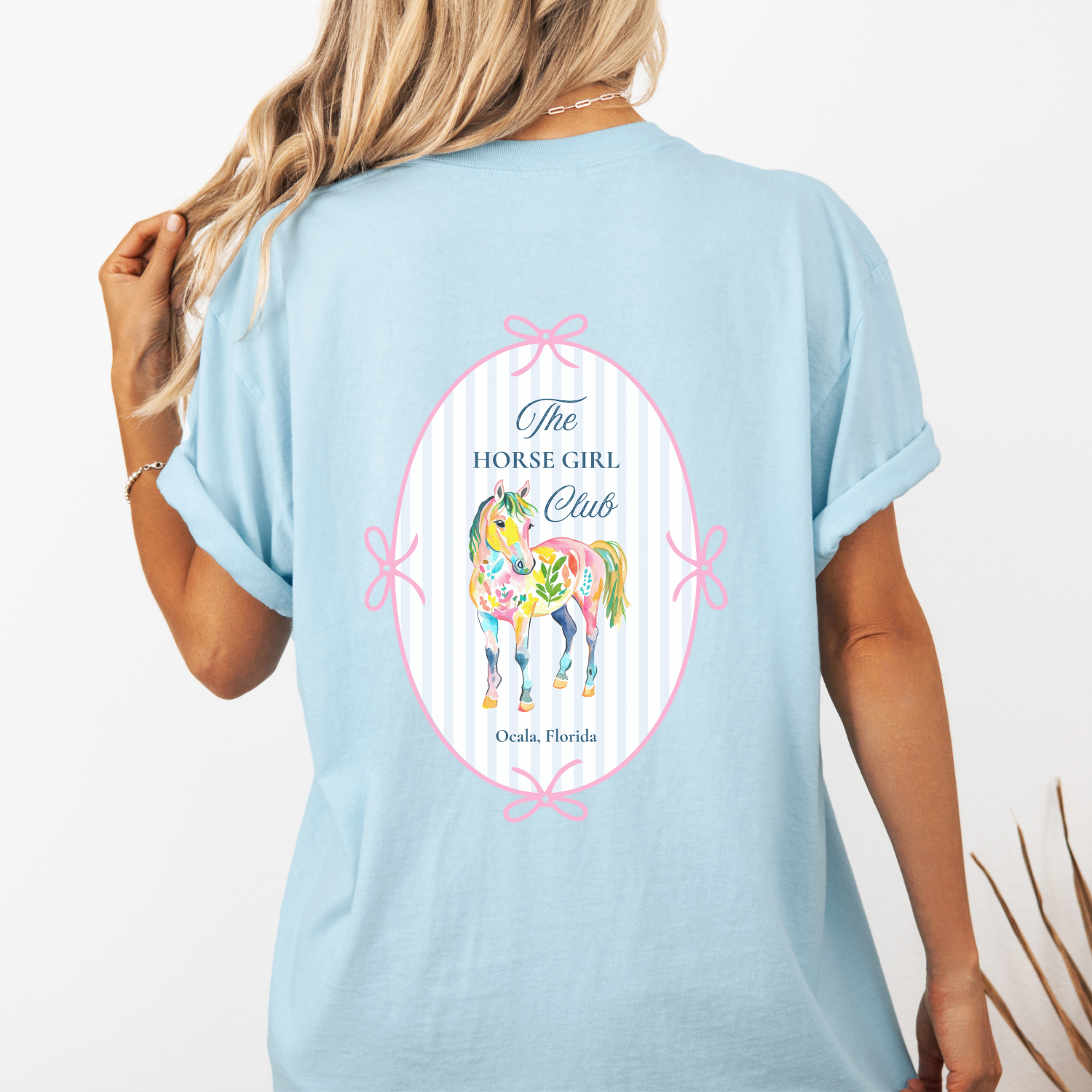 Preppy Horse Lover T-Shirt Ocala Florida