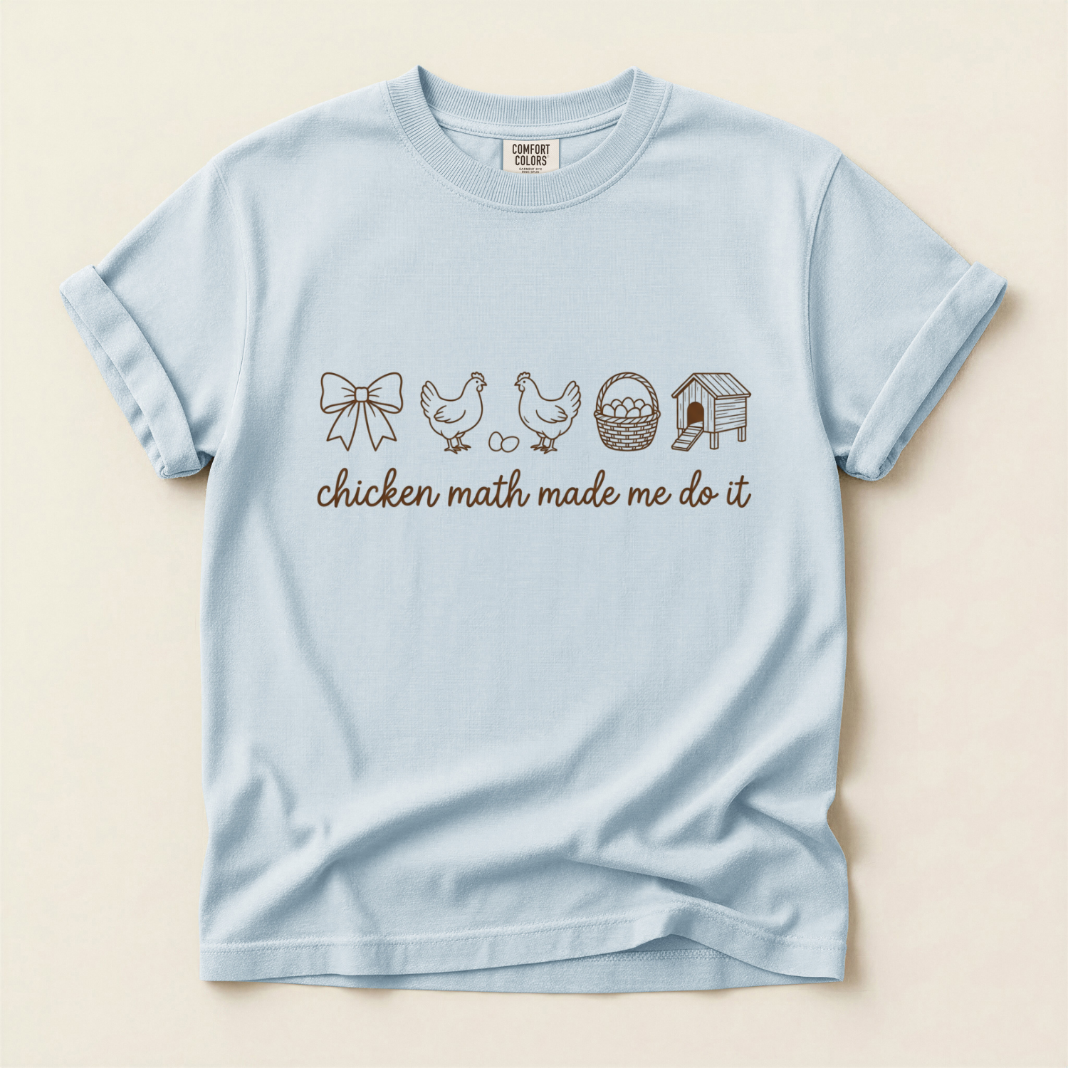 Chicken Math Homestead Tee