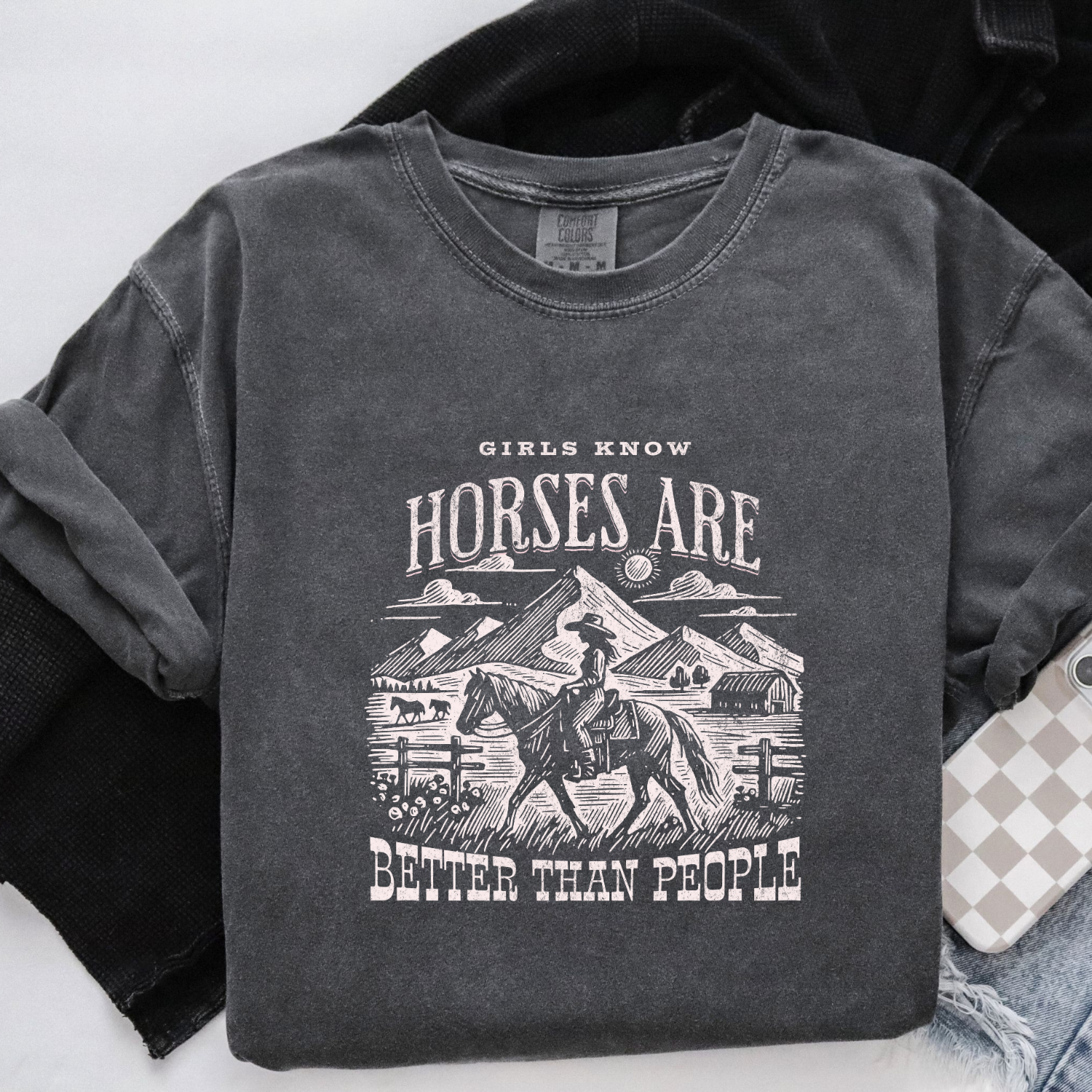 Horses are Better Than People T-Shirt