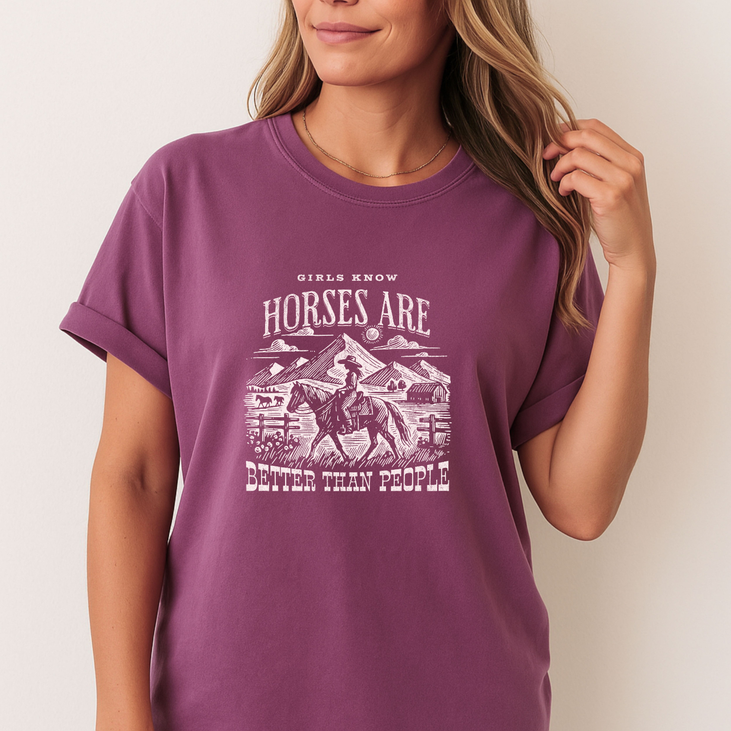 Horses are Better Than People T-Shirt