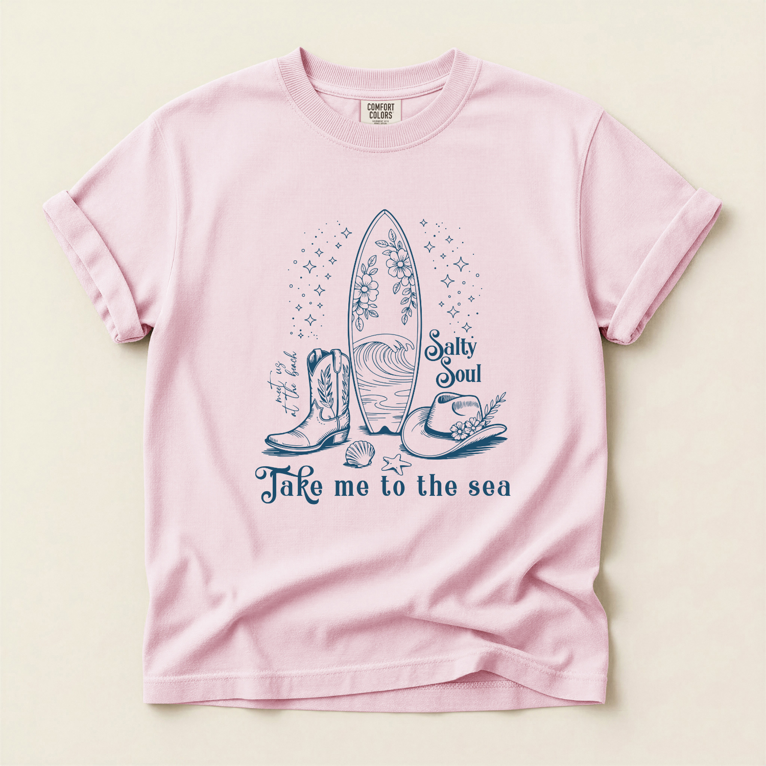 Salty Soul Cowgirl Tee