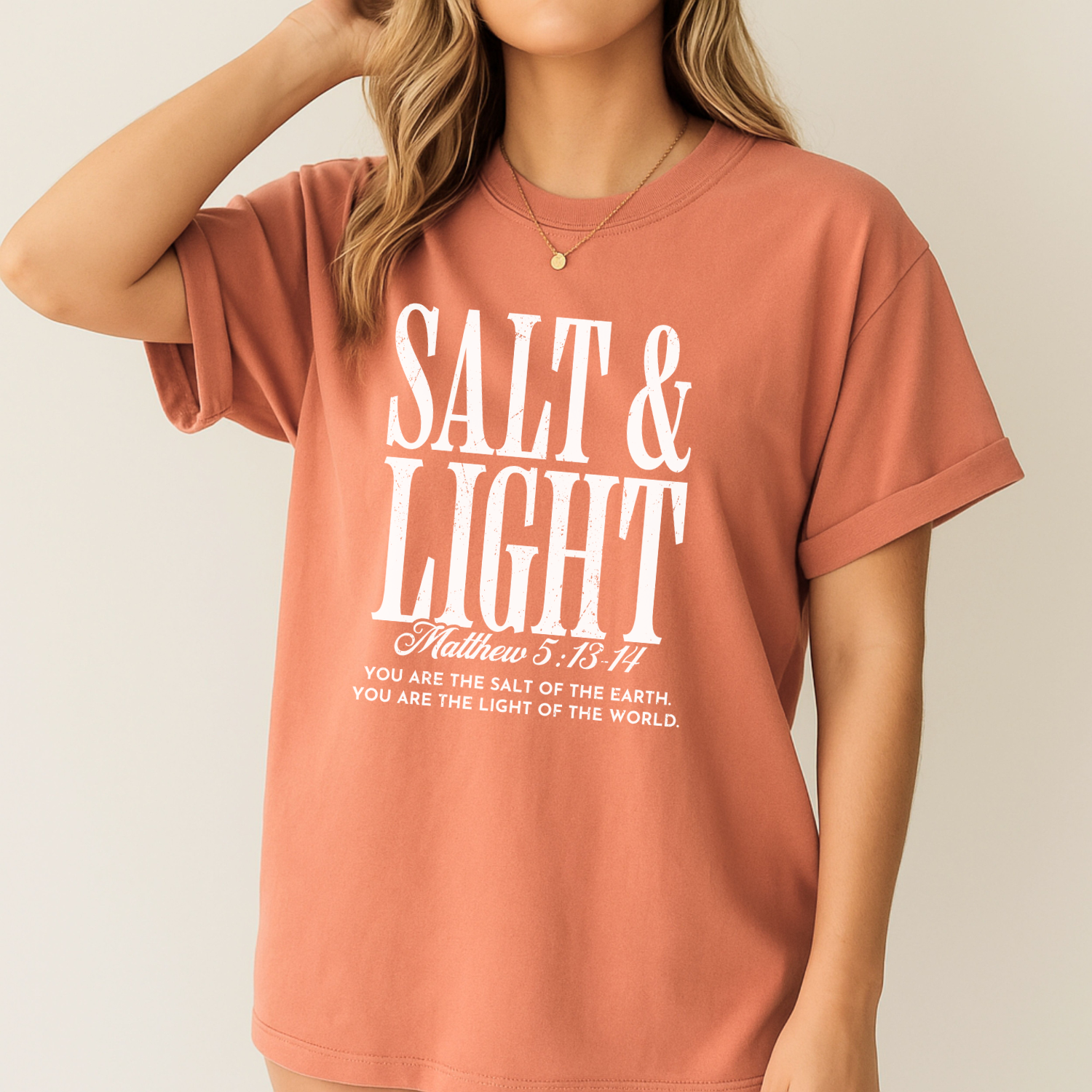 Salt and Light Comfort Colors Christian T-Shirt