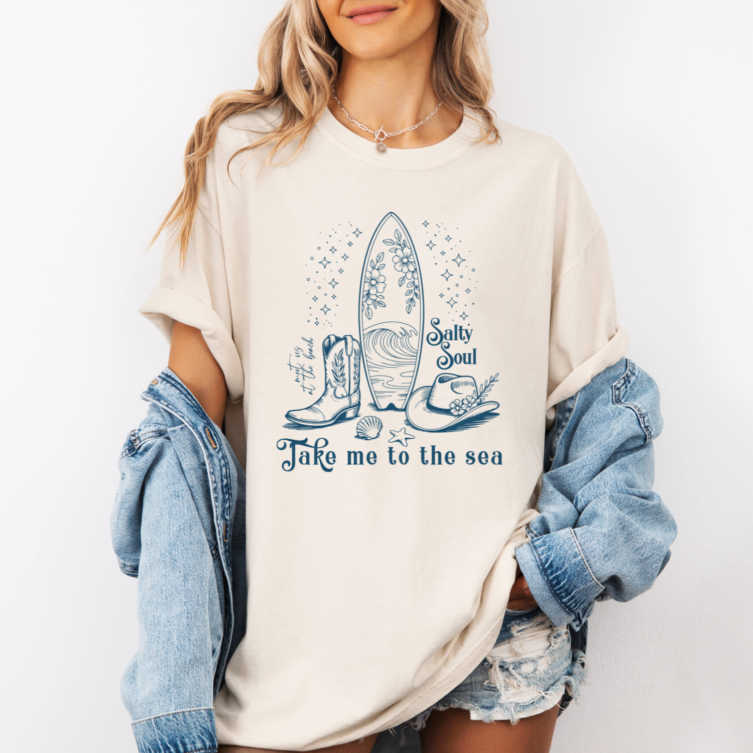 Salty Soul Cowgirl Tee