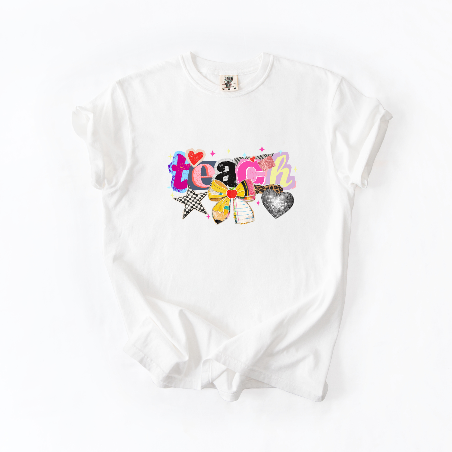Teach  Graphic Elementary School Teacher Tee